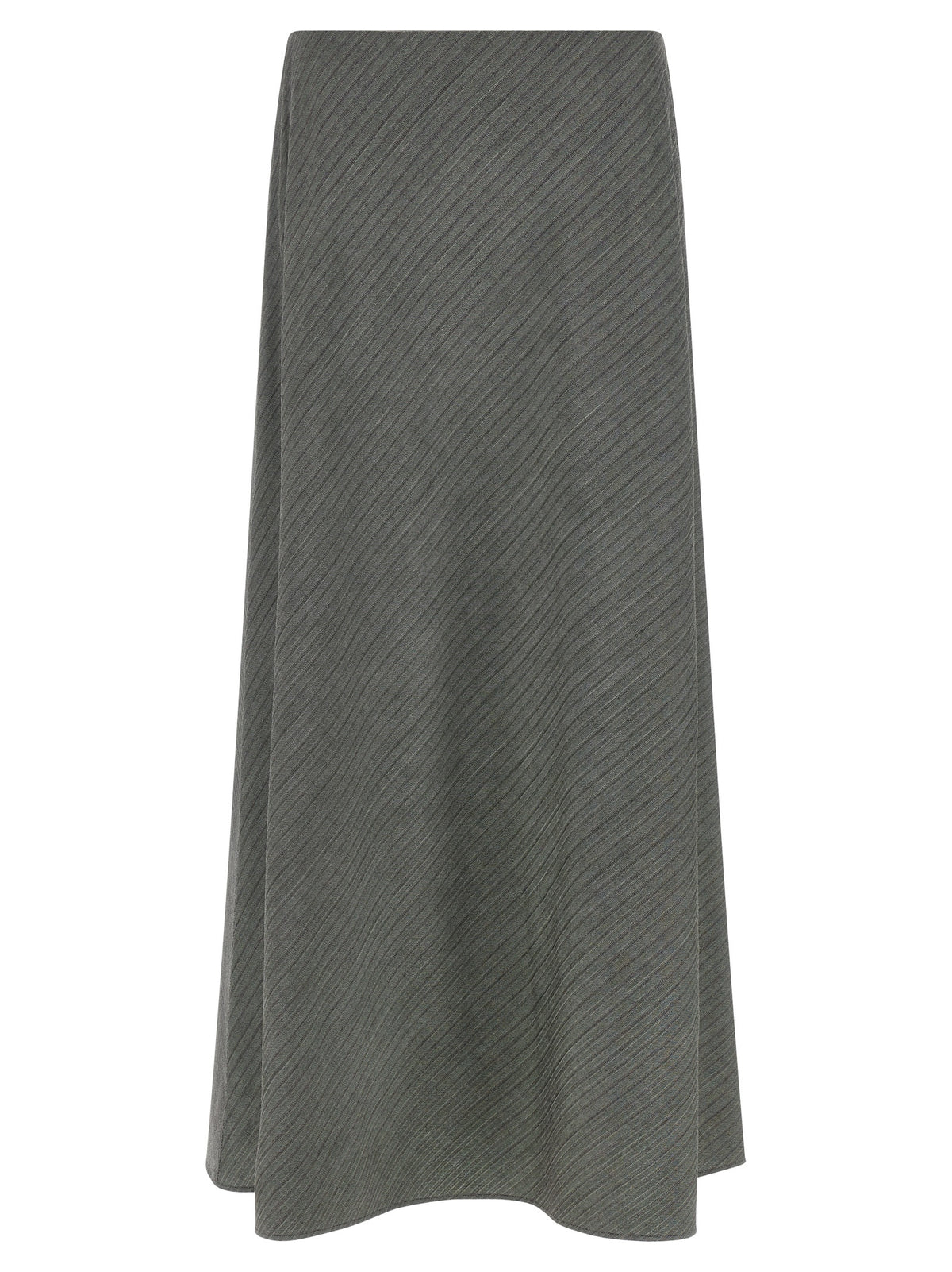 Alberta Ferretti Gray Viscose Mini Skirt