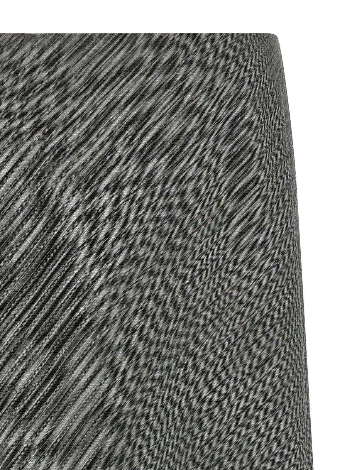 Alberta Ferretti Gray Viscose Mini Skirt