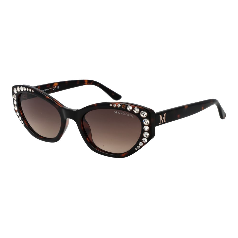 Marciano by Guess Brown Plastic Sunglasses