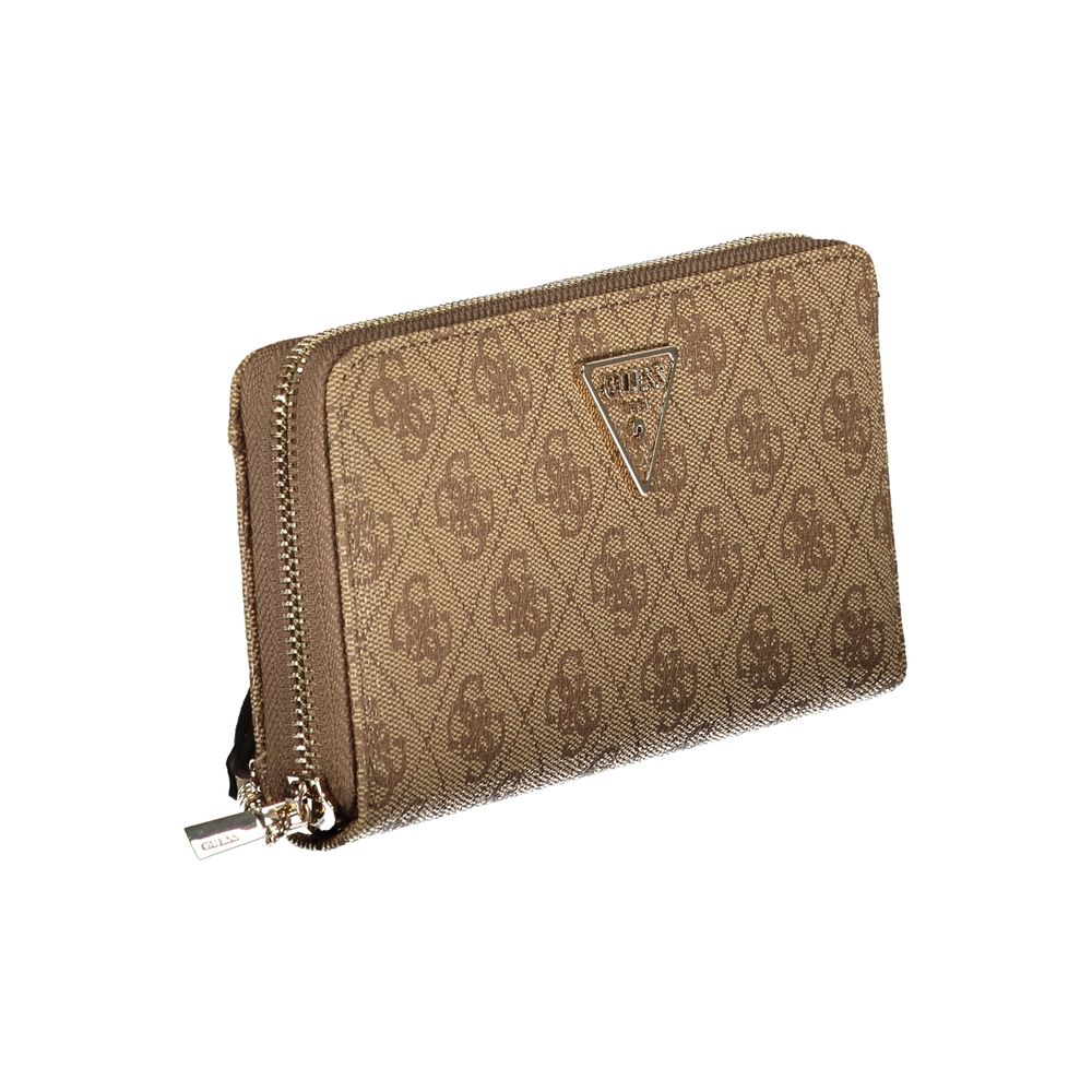 Guess Jeans Beige Polyurethane Women Wallet