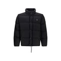 Prada Black Nylon Full-Length Jacket