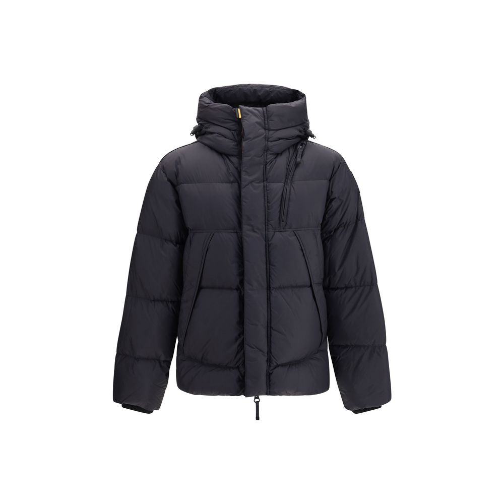 Parajumpers Black Polyamide Full-Length Jacket