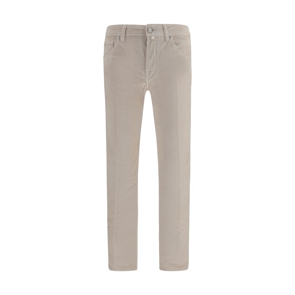 Jacob Cohen Beige Cotton Casual Pants