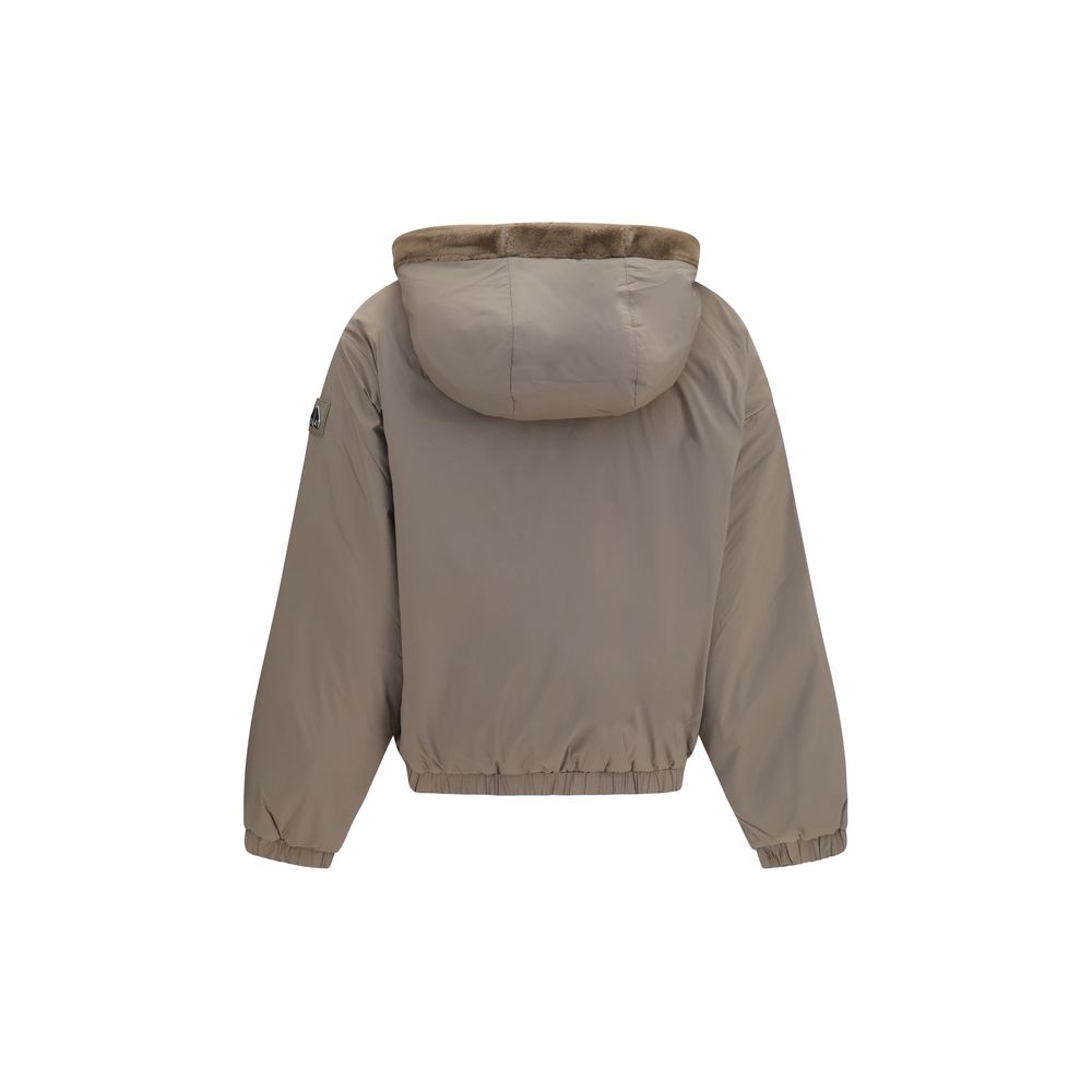 Moose Knuckles Brown Recycled Polyester Sweatshirt