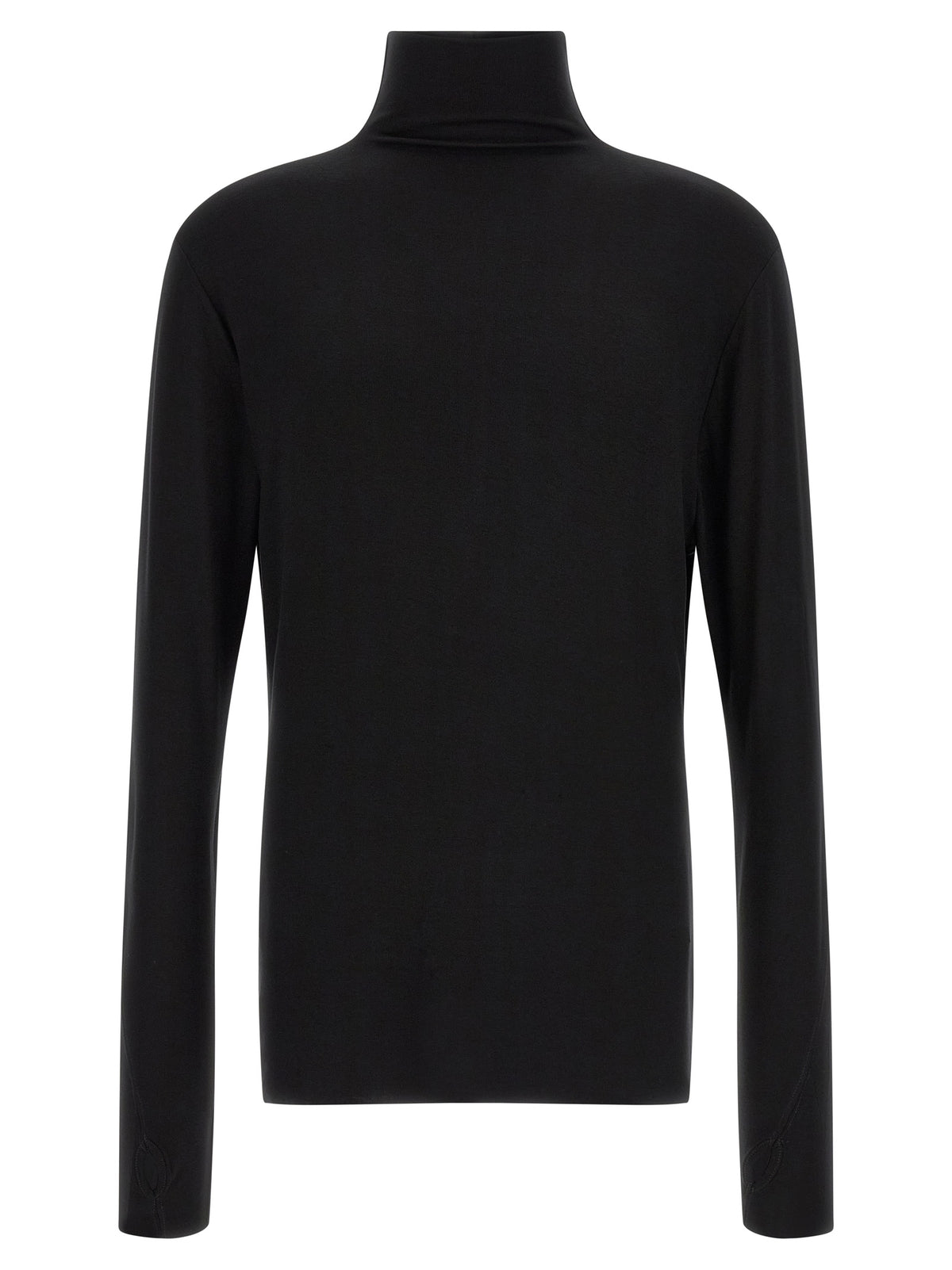 Thom Krom Black Viscose Cardigan