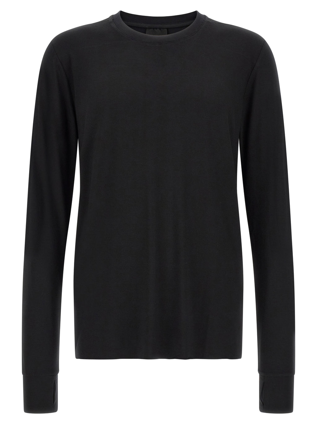 Thom Krom Black Viscose T-Shirt