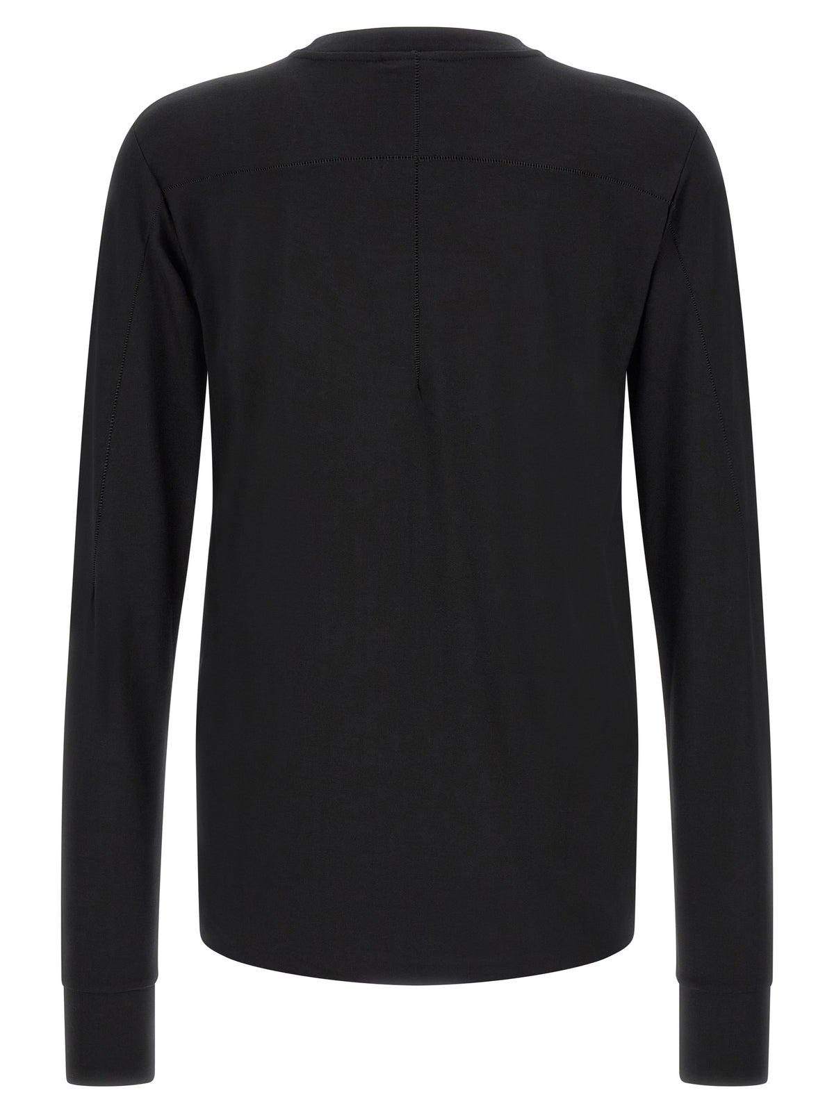Thom Krom Black Viscose T-Shirt