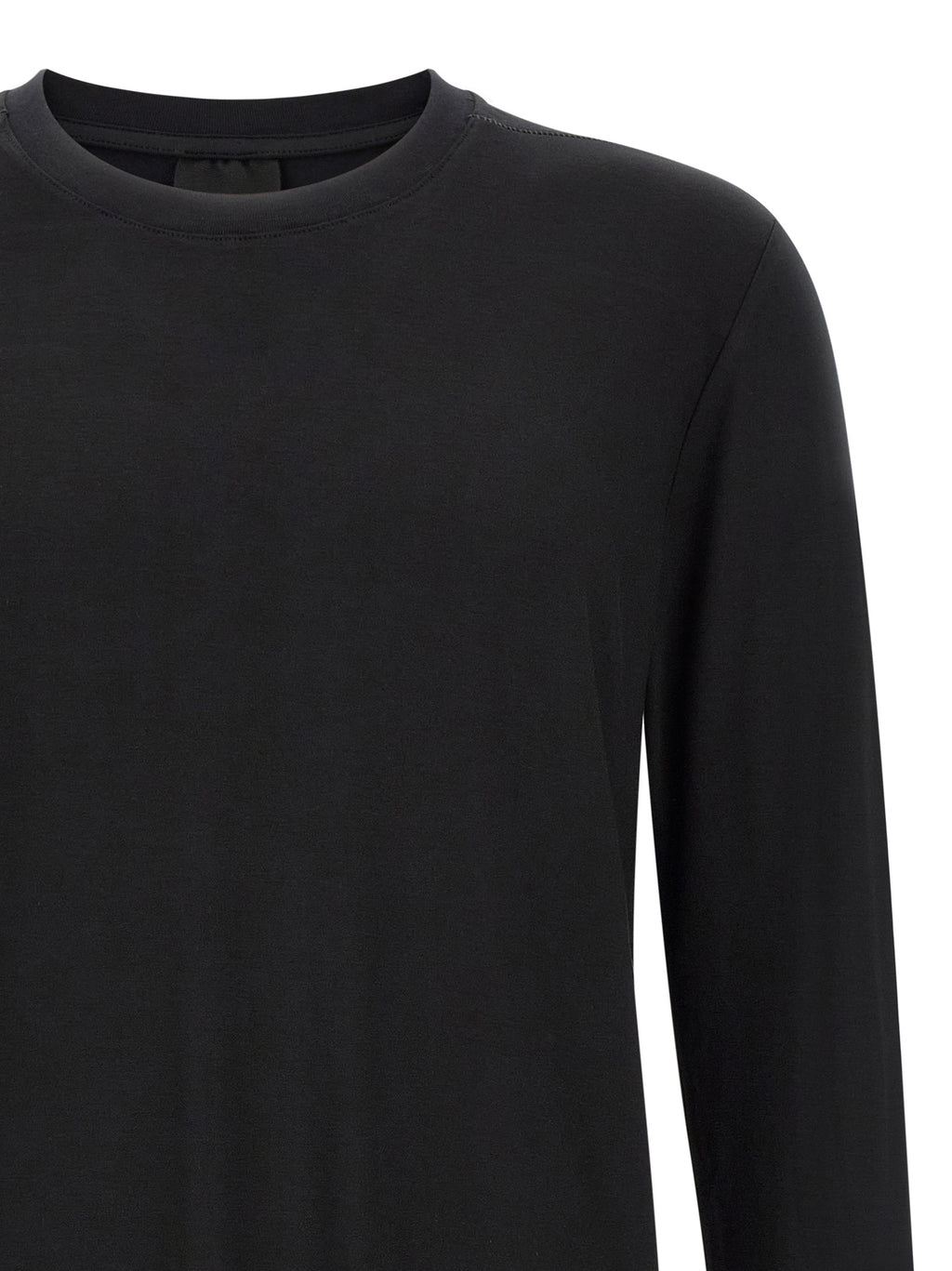 Thom Krom Black Viscose T-Shirt