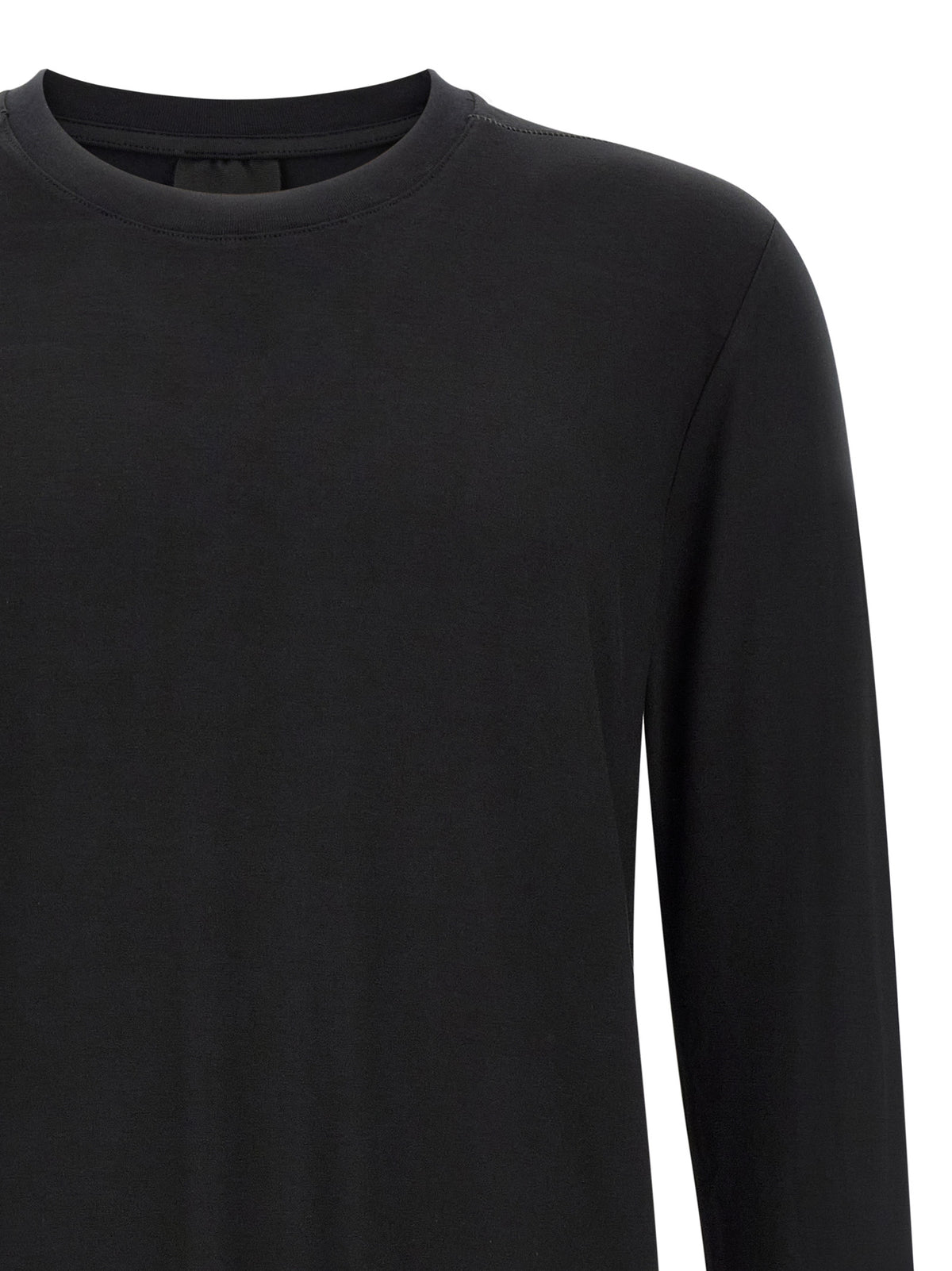 Thom Krom Black Viscose T-Shirt