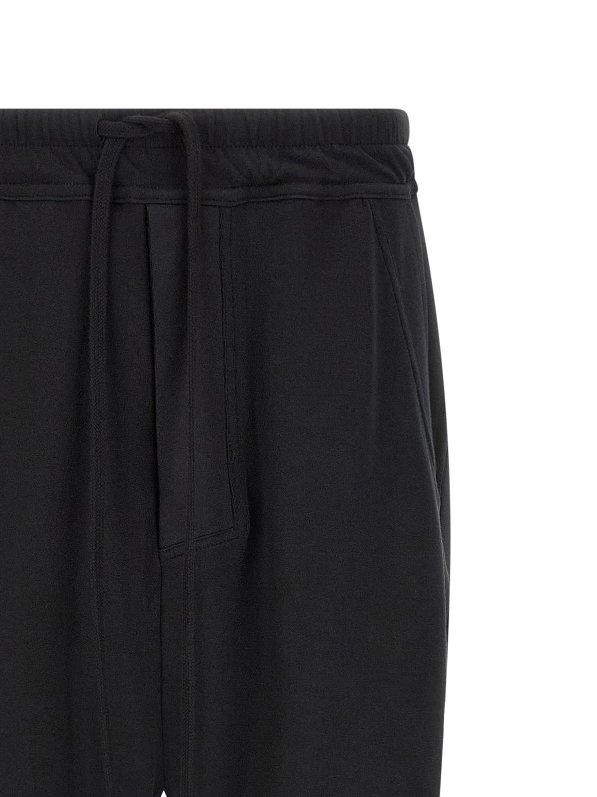 Thom Krom Black Cotton Casual Pants
