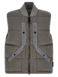 Stone Island Gray Polyamide Sleeveless Jacket