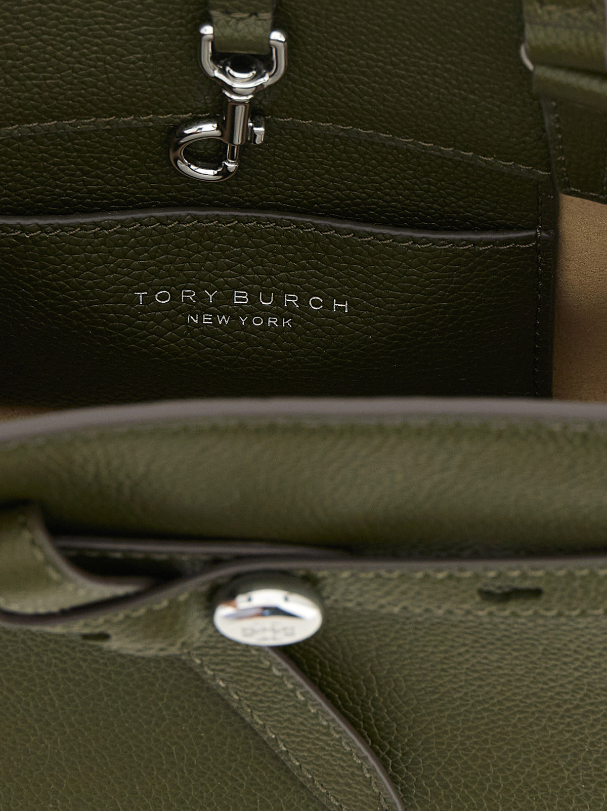 Tory Burch Bicolor Cowhide Handbag
