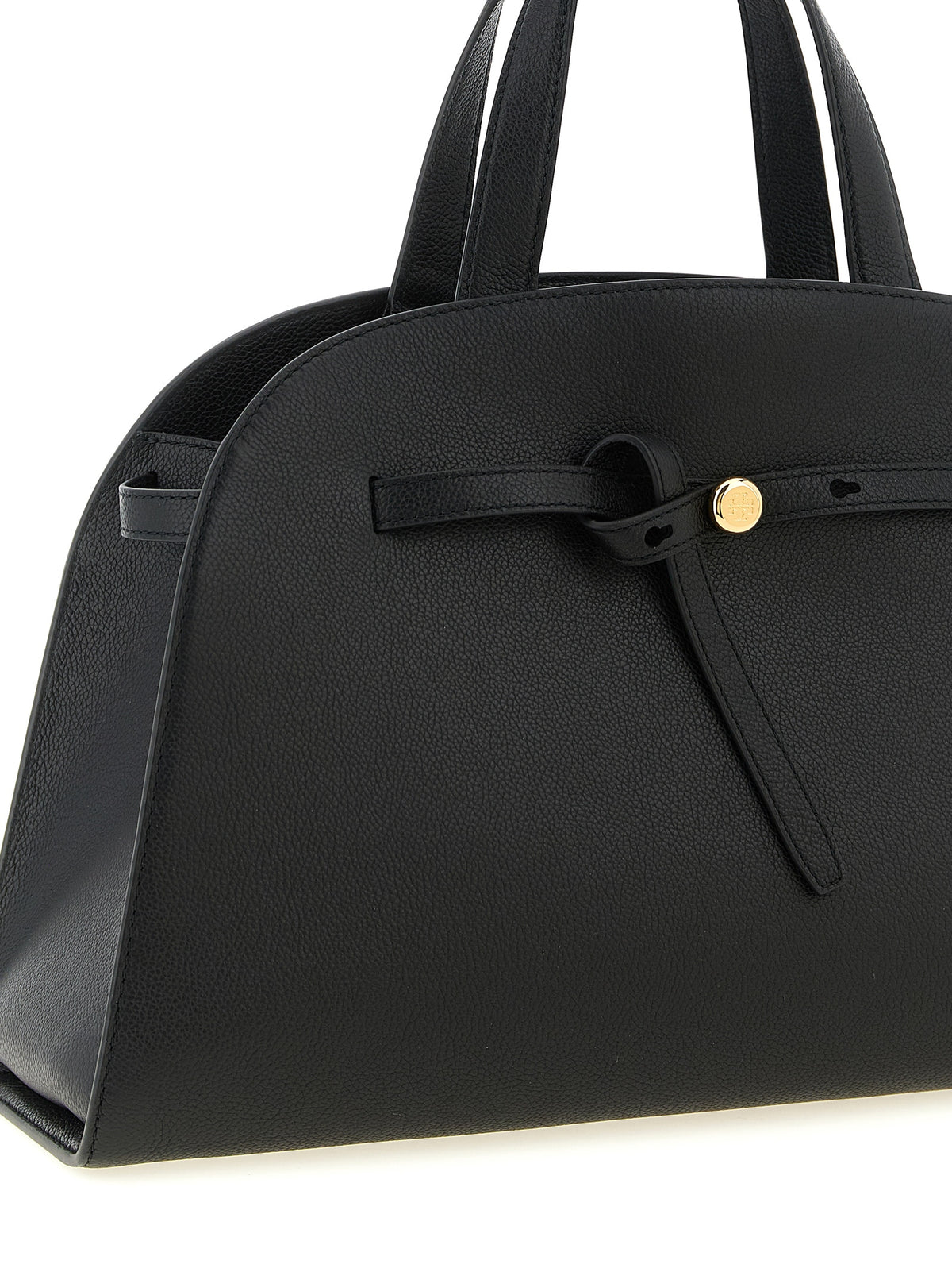 Tory Burch Black Cowhide Handbag
