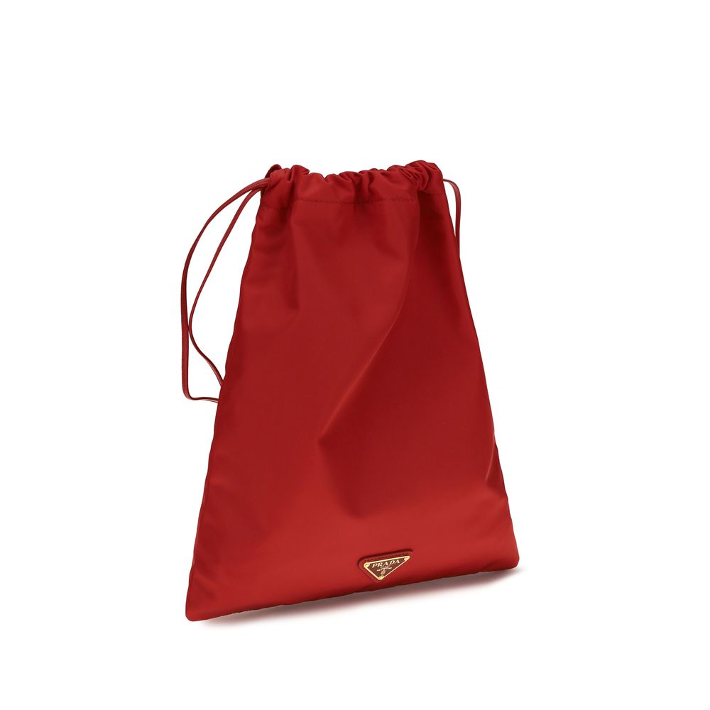 Prada Red Polyamide Wallet