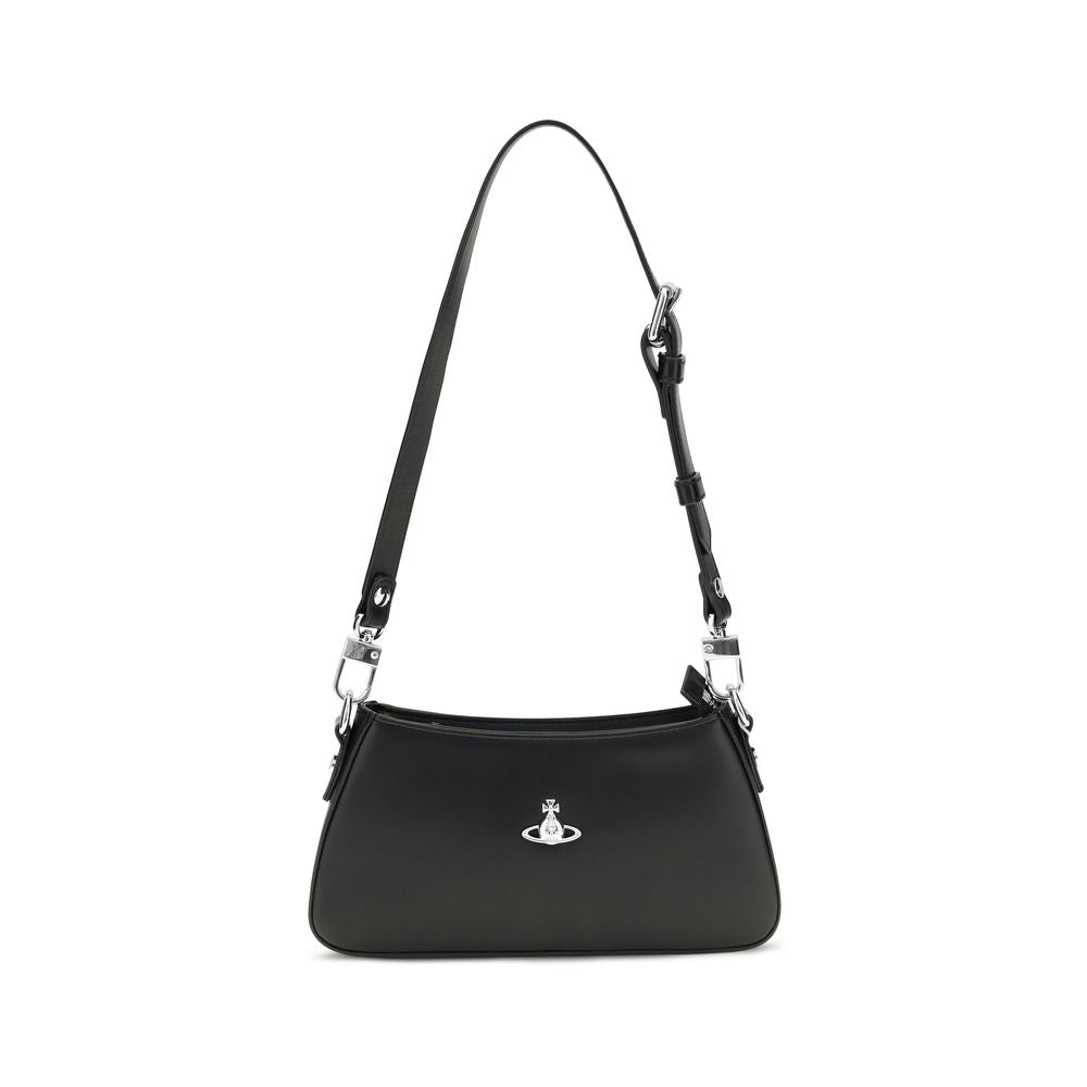 Vivienne Westwood Black Polyester Shoulder Bag