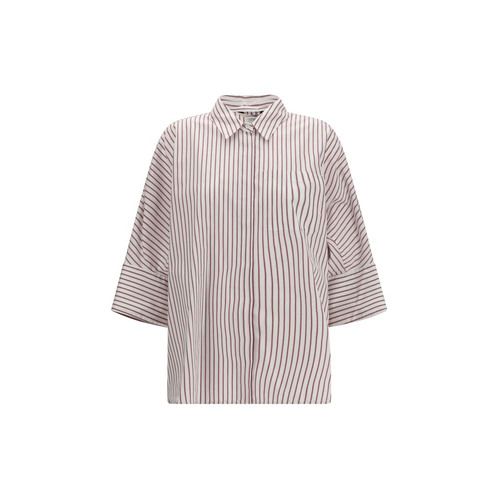 'S Max Mara Red Cotton Shirt