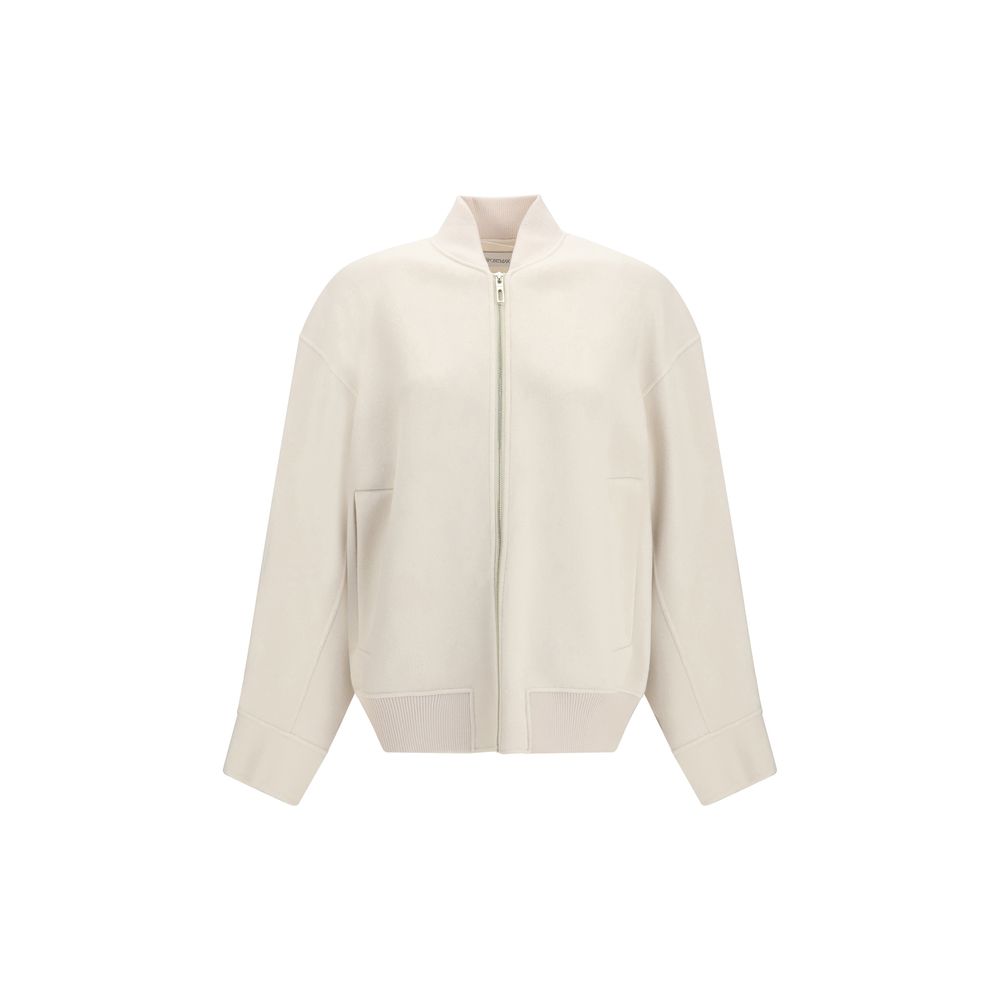 Max Mara Beige Wool Oves Aries Full-Length Jacket