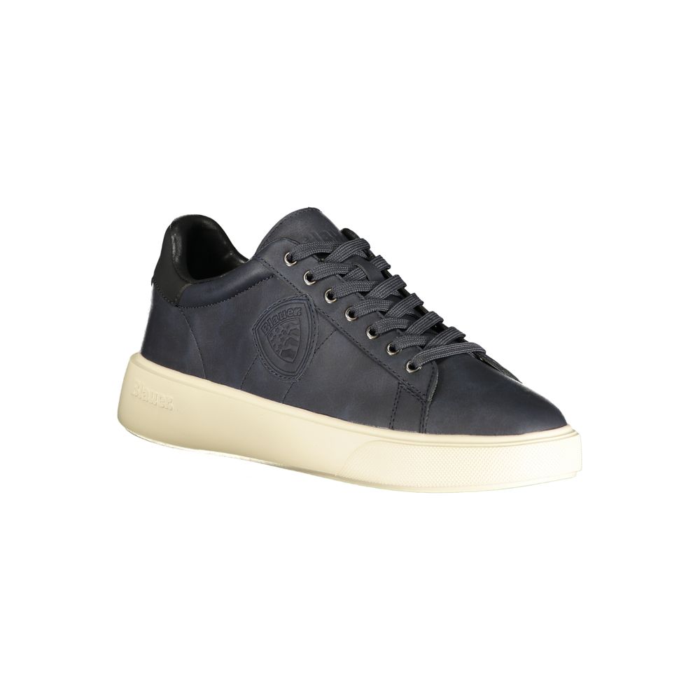 Blauer Blue Polyurethane Men's Sneaker