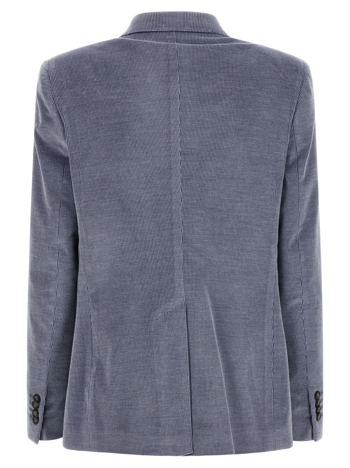Tagliatore Blue Cotton Blazer