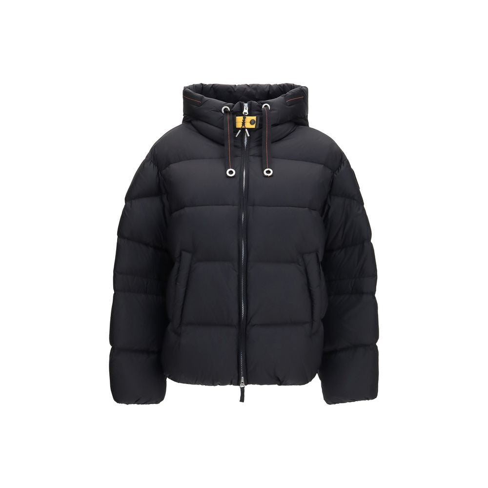 Parajumpers Black Polyamide Full-Length Jacket