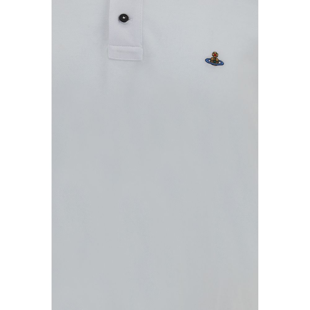 Vivienne Westwood White Cotton Polo Shirt
