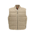 Parajumpers Beige Goose Down Sleeveless Jacket