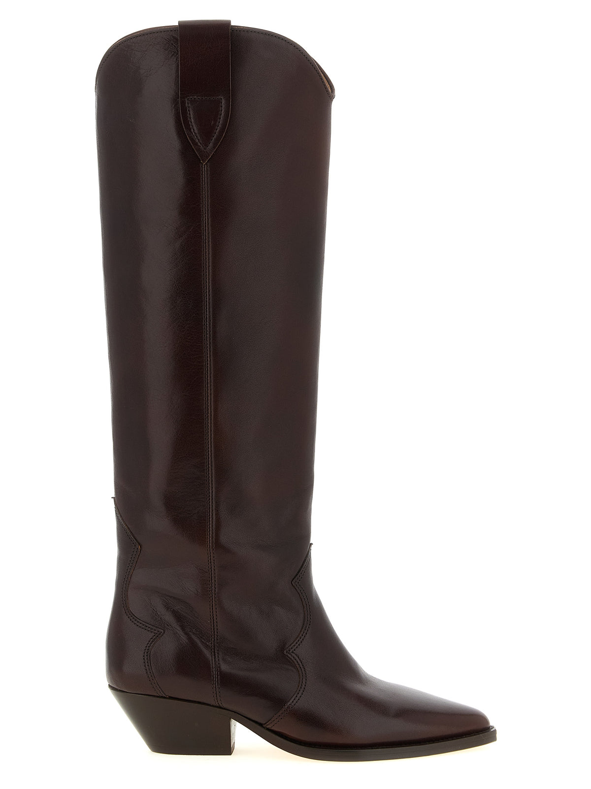 Isabel Marant Bordeaux Cowhide Chelsea Boots
