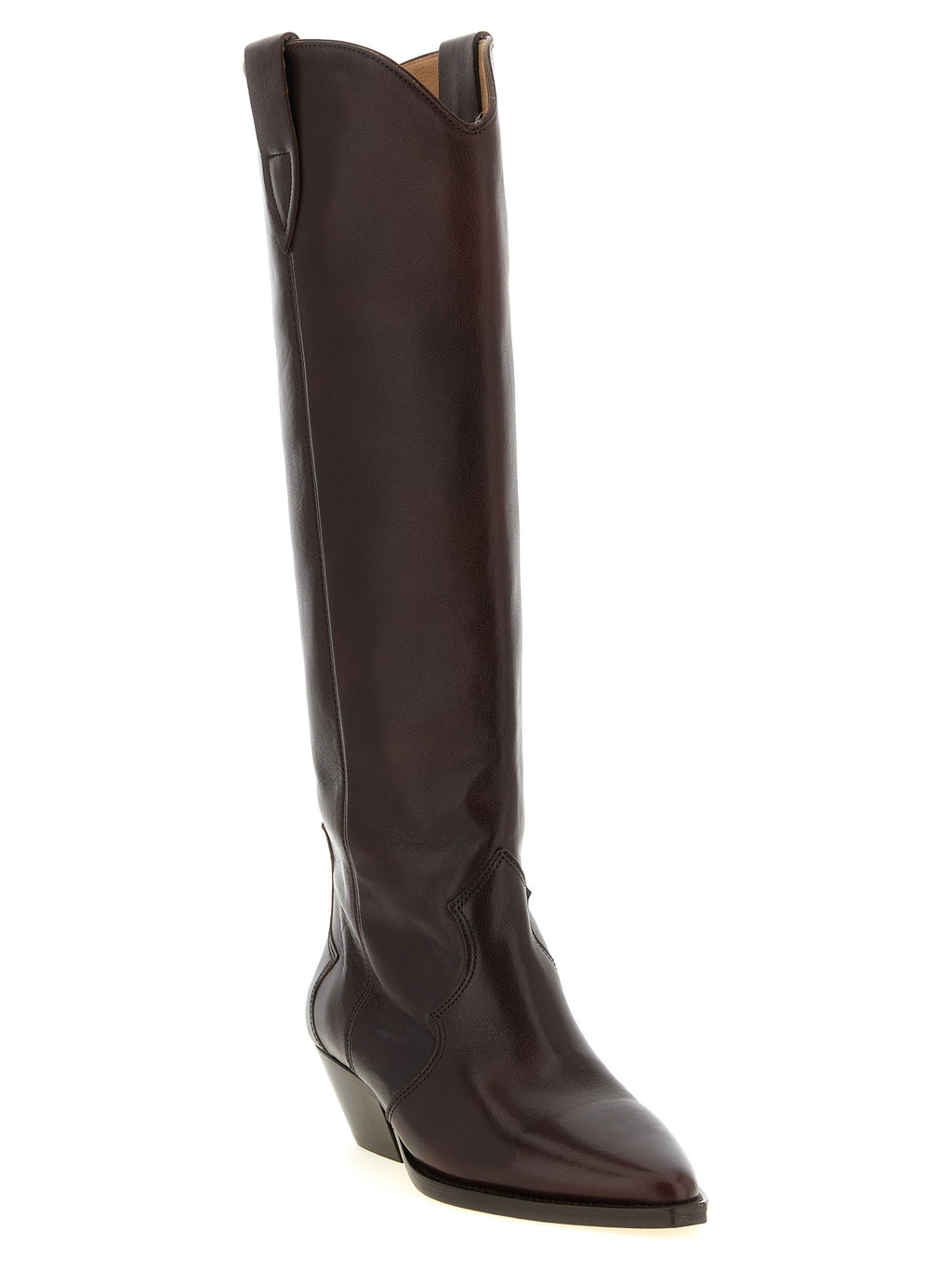 Isabel Marant Bordeaux Cowhide Chelsea Boots