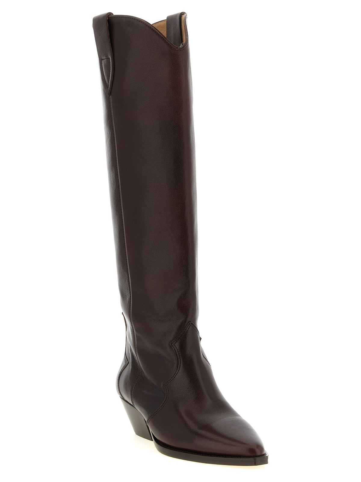 Isabel Marant Bordeaux Cowhide Chelsea Boots