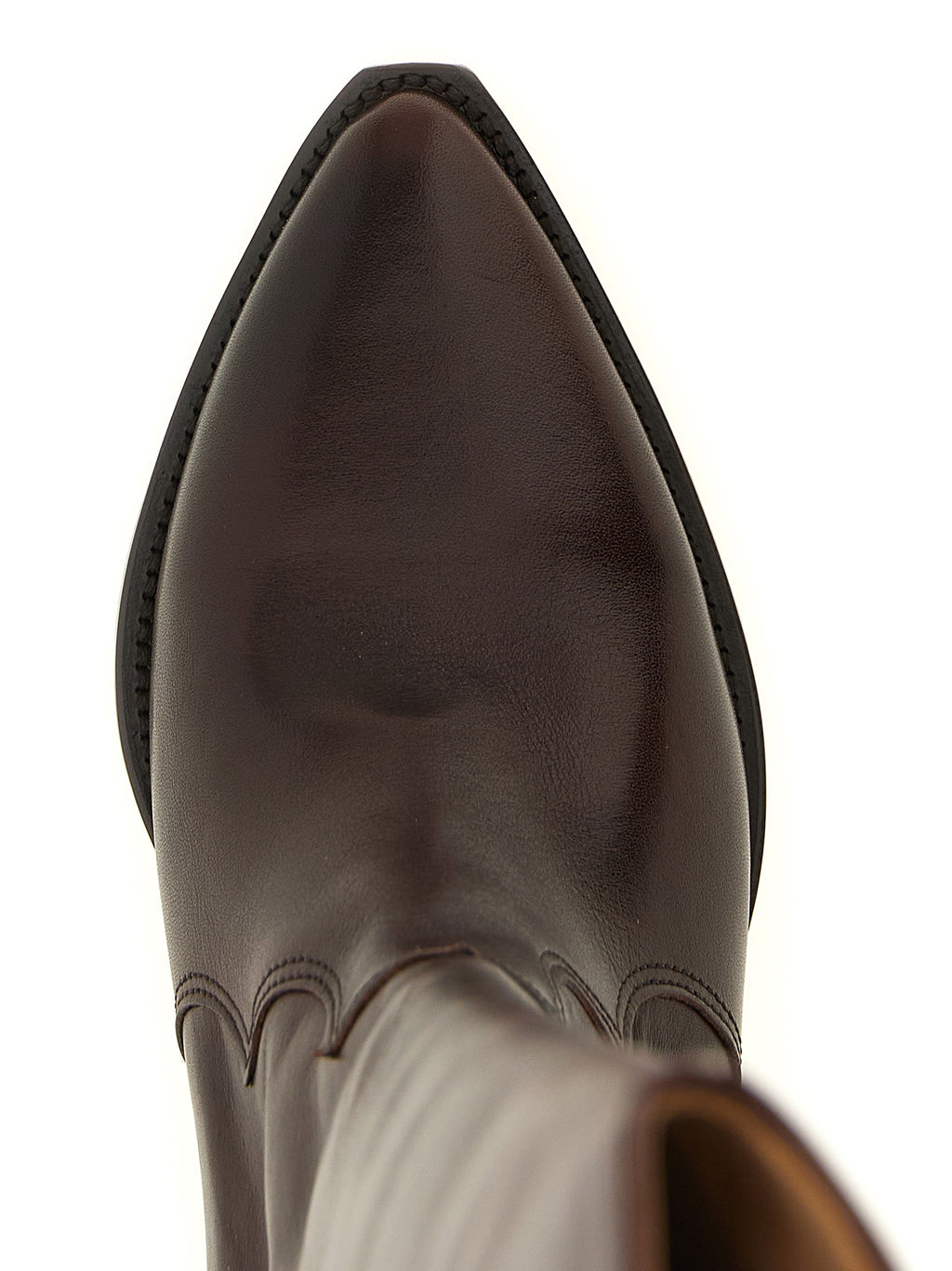 Isabel Marant Bordeaux Cowhide Chelsea Boots