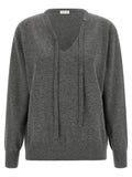 Dries Van Noten Gray Cashmere Cardigan
