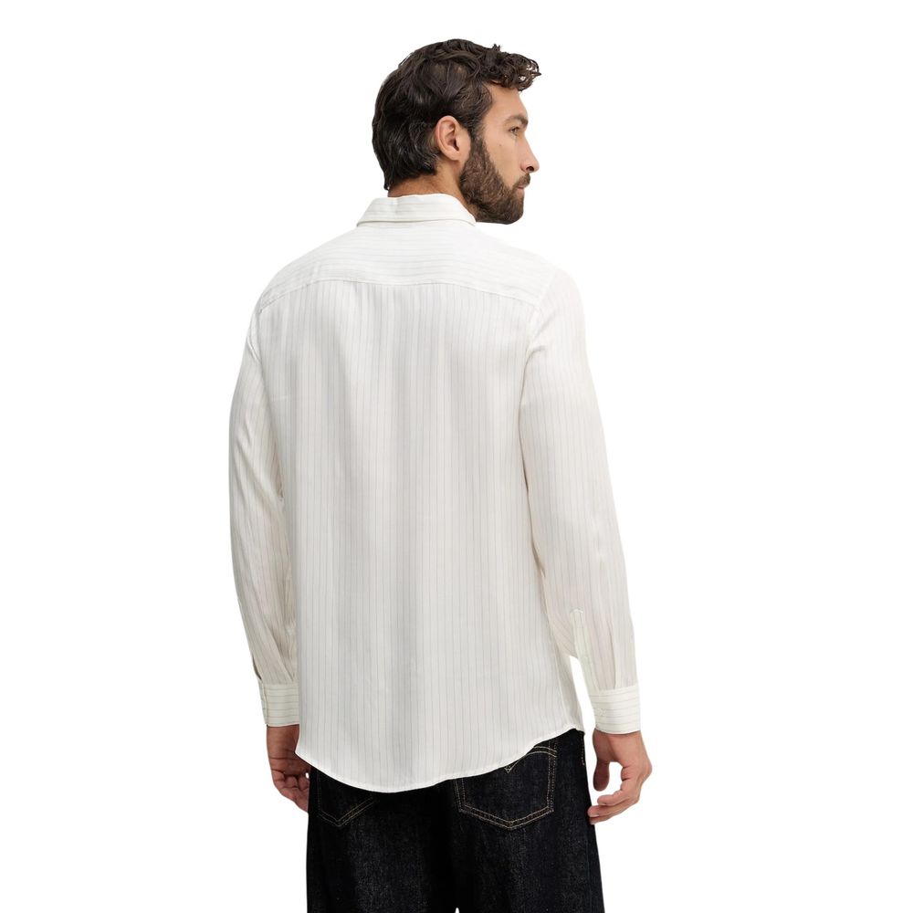 Armani Exchange Bicolor Viscose Shirt