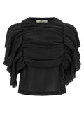 Comme Des Garçons Black Polyester Shirt