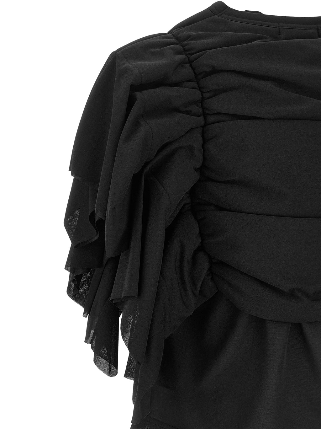 Comme Des Garçons Black Polyester Shirt