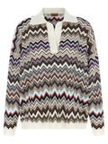 Missoni Multicolor Viscose Polo Shirt