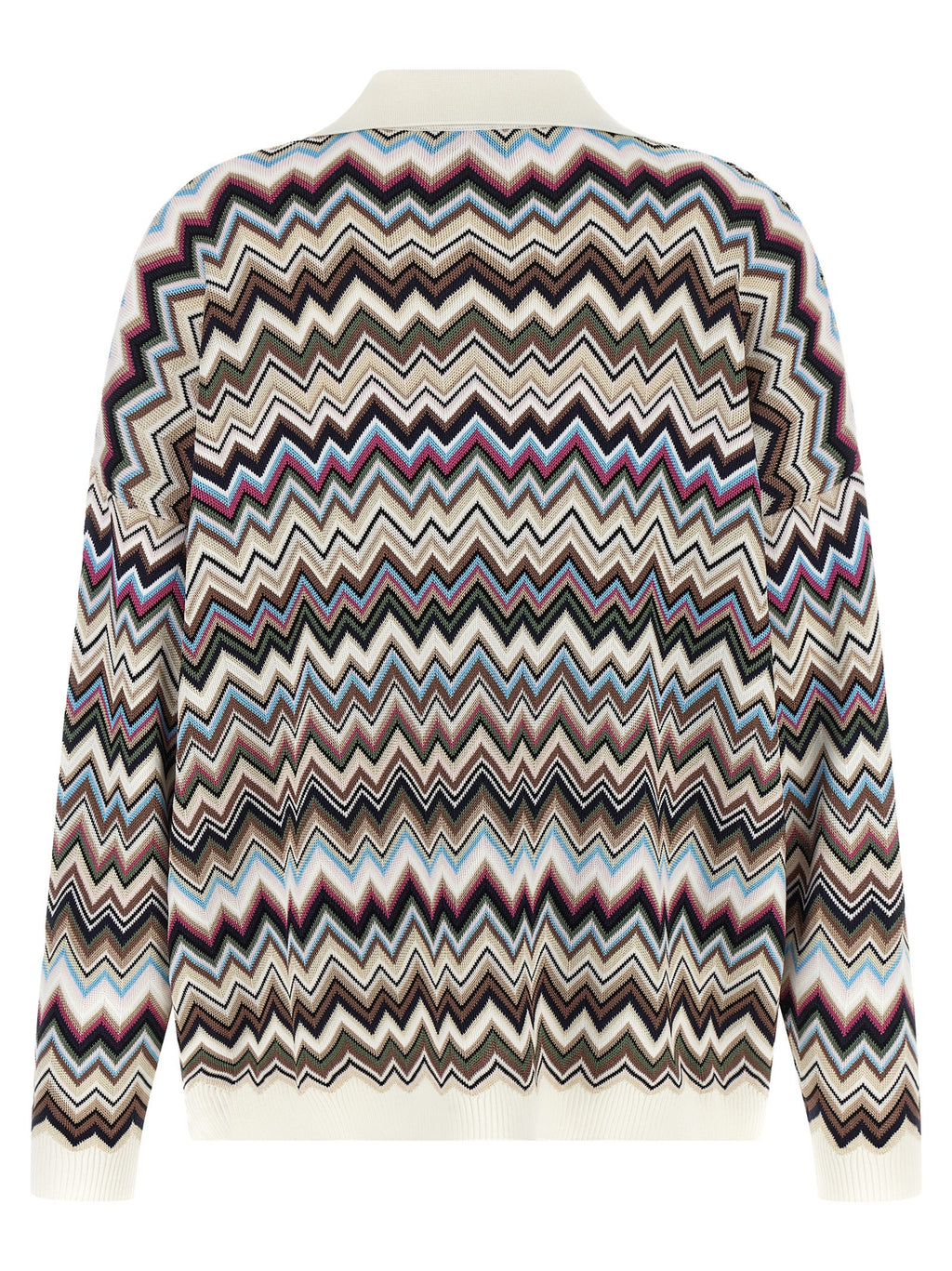 Missoni Multicolor Viscose Polo Shirt