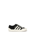 Y-3 Black Fabric Low Top Sneakers