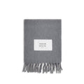 Maison Kitsuné Gray Alpaca Vicugna Pacos Scarf