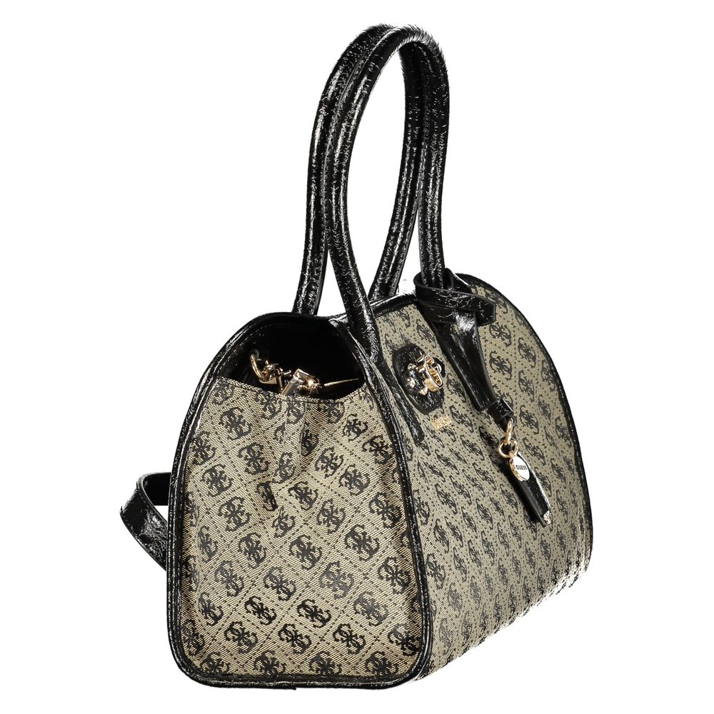 Guess Jeans Nero Polyester Women's Bag