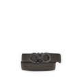 Ferragamo Brown Calf Leather Bos Taurus Regular Belt