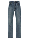 J.W.Anderson Blue Cotton Straight-Leg Jeans