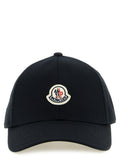 Moncler Black Cotton Cap (Baseball Hat)