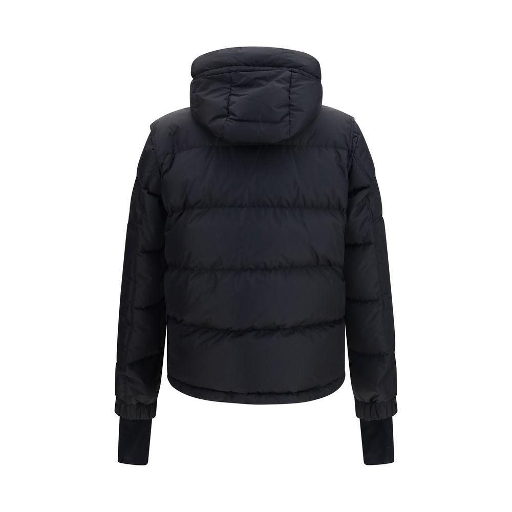 Moncler Grenoble Black Polyamide Full-Length Jacket