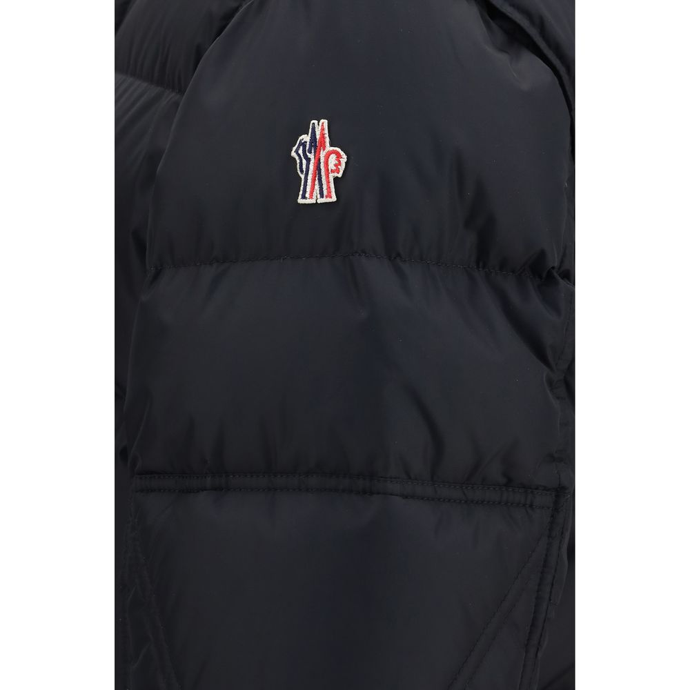 Moncler Grenoble Black Polyamide Full-Length Jacket