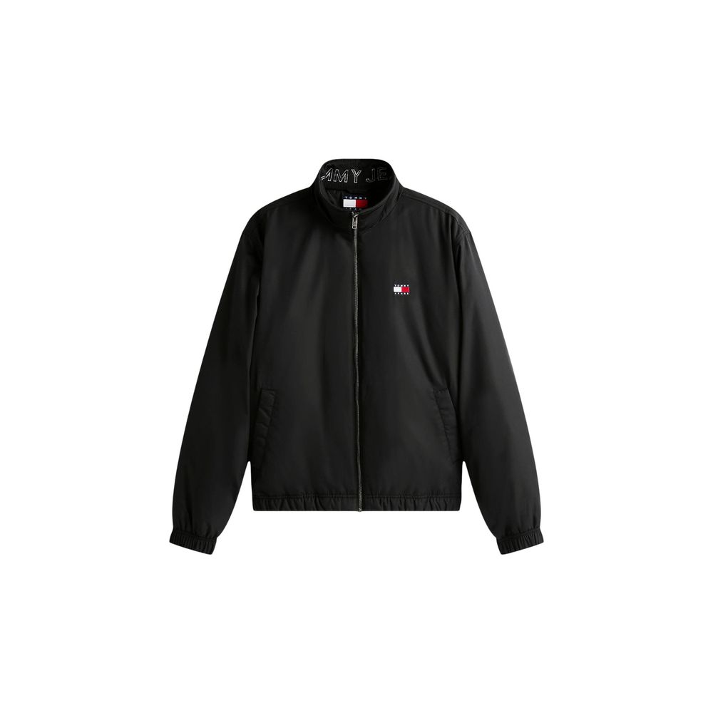 Tommy Hilfiger Jeans Black Recycled Polyester Jacket