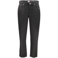 Tommy Hilfiger Black Cotton Women Jeans