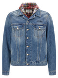 MM6 Maison Margiela Blue Cotton Denim Jacket