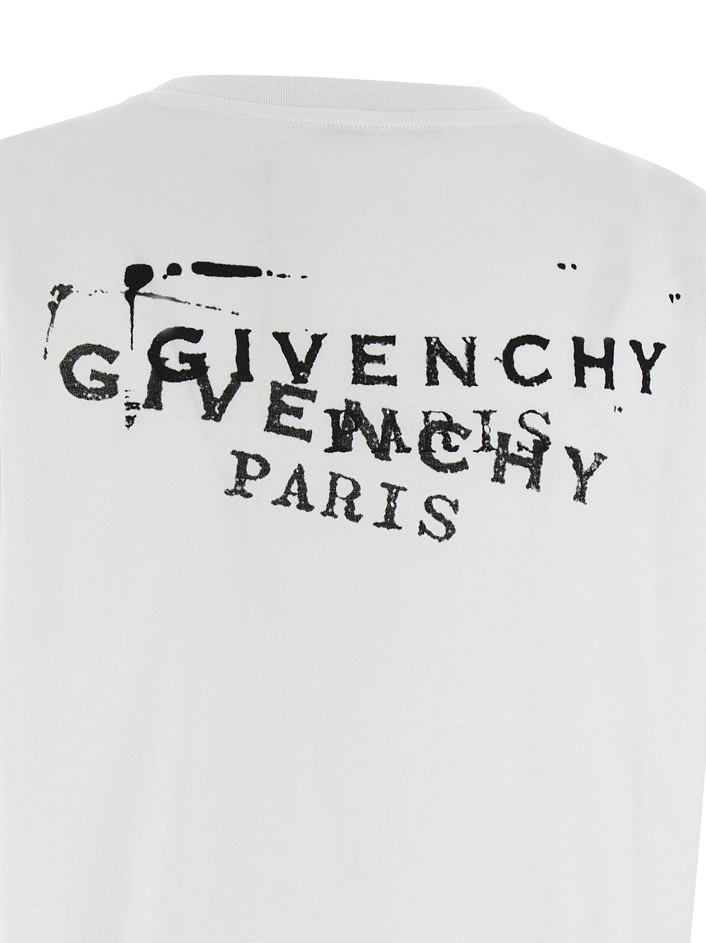 Givenchy White Cotton T-Shirt