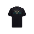 Gucci Black Cotton T-Shirt