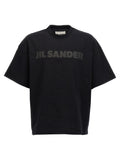 Jil Sander Black Cotton T-Shirt